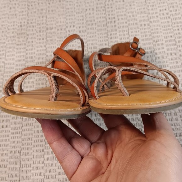 American Eagle Outfitters AEO women's strappy thong sandals sz 8 - Picture 8 of 13